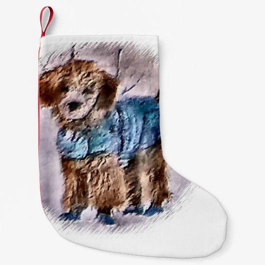 Petite Chaussette De Noël Noël aux canicules (Devant)