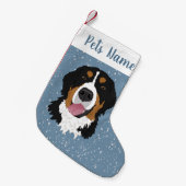 Petite Chaussette De Noël Noël Bernese Mountain Dog (Devant (Accrochage))