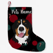 Petite Chaussette De Noël Noël Bernese Mountain Dog (Devant)