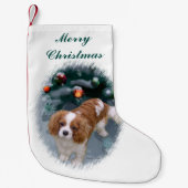 Petite Chaussette De Noël Noël Cavalier King Charles Spaniel (Devant)