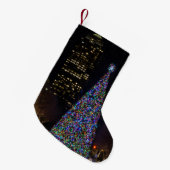 Petite Chaussette De Noël Noël Dans Le Centre-Ville (Devant (Accrochage))