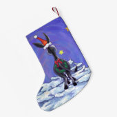 Petite Chaussette De Noël Noël de l'âne (Dos (Accrochage))