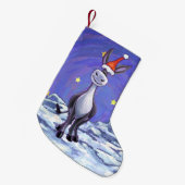 Petite Chaussette De Noël Noël de l'âne (Devant (Accrochage))