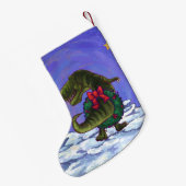 Petite Chaussette De Noël Noël de Tyrannosaurus (Dos (Accrochage))