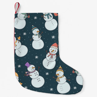 Petite Chaussette De Noël Noël des neigeurs : Charme Vintage des chutes de n
