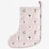 Petite Chaussette De Noël Noël des papillons papillon papillon rose (Dos)