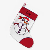Petite Chaussette De Noël Noël des pirates de neige (Devant (Accrochage))