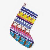Petite Chaussette De Noël noël des rennes (Devant (Accrochage))