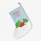 Petite Chaussette De Noël Noël du Camper Retro (Dos (Accrochage))