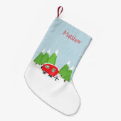 Petite Chaussette De Noël Noël du Camper Retro (Devant (Accrochage))