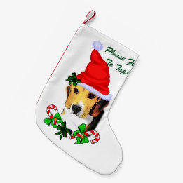 Petite Chaussette De Noël Noël du chien beagle