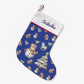 Petite Chaussette De Noël Noël du Motif de Noël (Devant (Accrochage))