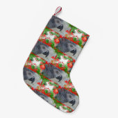 Petite Chaussette De Noël Noël du perroquet gris du Congo (Devant (Accrochage))