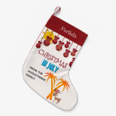 Petite Chaussette De Noël Noël en juillet (Devant (Accrochage))