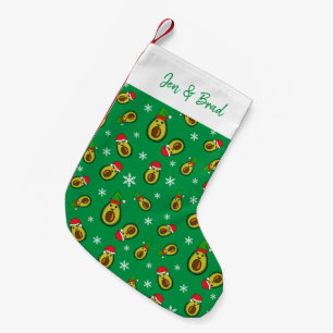Petite Chaussette De Noël Noël en juillet Avocats tropicaux Imprimer