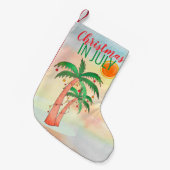 Petite Chaussette De Noël Noël en juillet Noël Stocker (Devant (Accrochage))