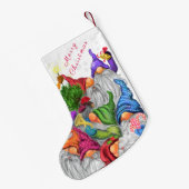 Petite Chaussette De Noël Noël Gnomes Noël Stocking Cadeau (Dos (Accrochage))