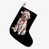 Petite Chaussette De Noël Noël Golden Retriever Lover Dog Mama (Devant (Accrochage))