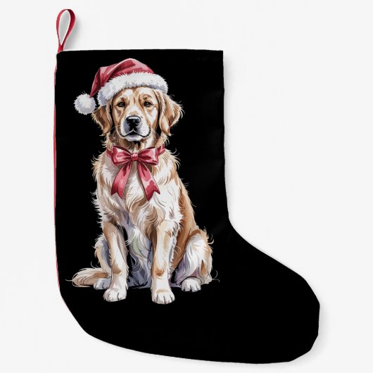Petite Chaussette De Noël Noël Golden Retriever Lover Dog Mama (Devant)