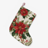 Petite Chaussette De Noël Noël Holly & Berries (Devant (Accrochage))