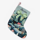 Petite Chaussette De Noël Noël joyeux, Bas de Fête (Devant (Accrochage))