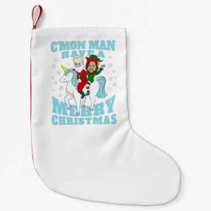 Petite Chaussette De Noël noël père Noël joe biden kamala harris unicorne