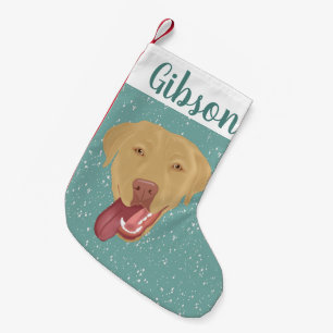Petite Chaussette De Noël Noël personnalisé Dudley Labrador