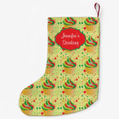 Petite Chaussette De Noël Noël personnalisé Noël Noël Noël Noël Funny Cupcak (Dos)
