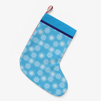 Petite Chaussette De Noël Noël rêve de flocons de neige