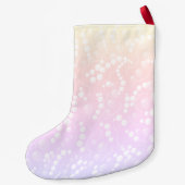 Petite Chaussette De Noël Noël rose (Dos)