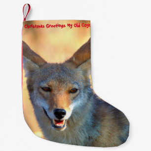 Petite Chaussette De Noël Noël Stocker Mon vieux Coyote