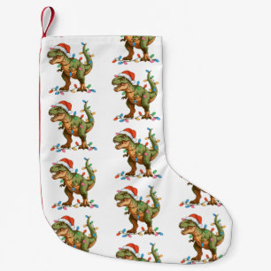 Petite Chaussette De Noël Noël T Rex Dinosaure Xmas Dino Tyrannosaure