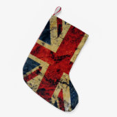 Petite Chaussette De Noël Noël Union Jack (Devant (Accrochage))