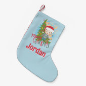 Petite Chaussette De Noël Noël vacances Joyeux Clarkmas (Devant (Accrochage))