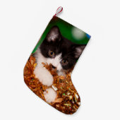 Petite Chaussette De Noël Noël vilain de minou de smoking (Devant (Accrochage))