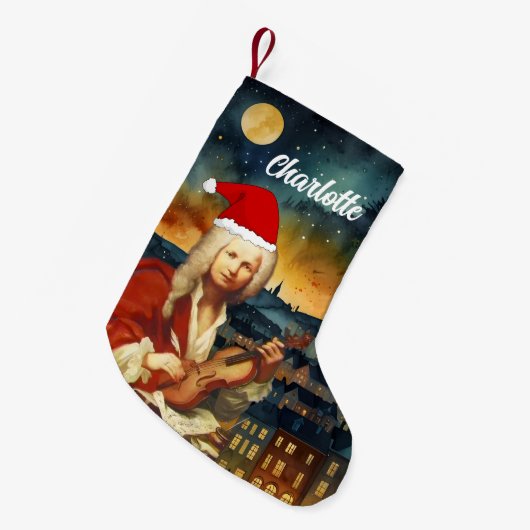 Petite Chaussette De Noël Noël Vivaldi (Devant (Accrochage))