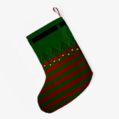 Petite Chaussette De Noël Noëls de Noël Elf Stockings (Dos (Accrochage))