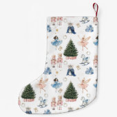 Petite Chaussette De Noël Nostalgale de ballet de craquelins (Dos)
