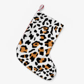 Petite Chaussette De Noël Nouvelle texture de léopard 5 (Devant (Accrochage))