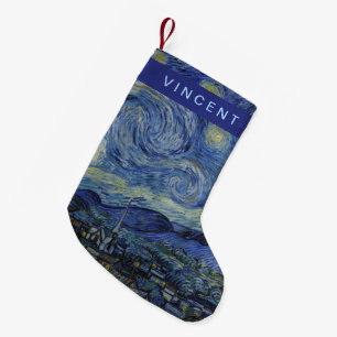 Petite Chaussette De Noël Nuit étoilée Vincent van Gogh