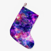 Petite Chaussette De Noël Nuit Galaxy (Devant (Accrochage))