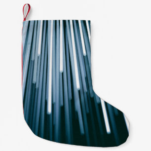 Petite Chaussette De Noël numérique blanc et noir