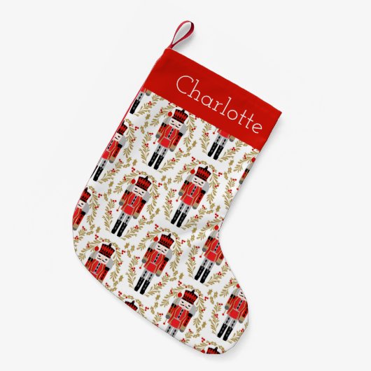 Petite Chaussette De Noël Nutcracker Christmas custom (Devant (Accrochage))