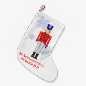 Petite Chaussette De Noël Nutcracker Jouet Soldat Noël Stocker (Devant (Accrochage))