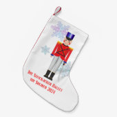 Petite Chaussette De Noël Nutcracker Jouet Soldat Noël Stocker (Devant (Accrochage))