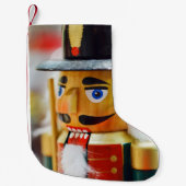 Petite Chaussette De Noël Nutcracker Noël Saisons de Noël Salutations Art (Devant)