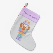 Petite Chaussette De Noël Nutcracker Pastel (Devant (Accrochage))