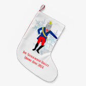 Petite Chaussette De Noël Nutcracker Souris King Noël Stocker (Devant (Accrochage))