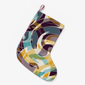 Petite Chaussette De Noël objets géométriques Abstraits graffiti grunge effe (Devant (Accrochage))