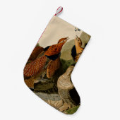 Petite Chaussette De Noël Oiseau de gibier Audubon (Devant (Accrochage))